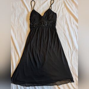 Vintage Y2K Babydoll Taboo Dress Size Juniors Large Whimsigoth Dark Fairy